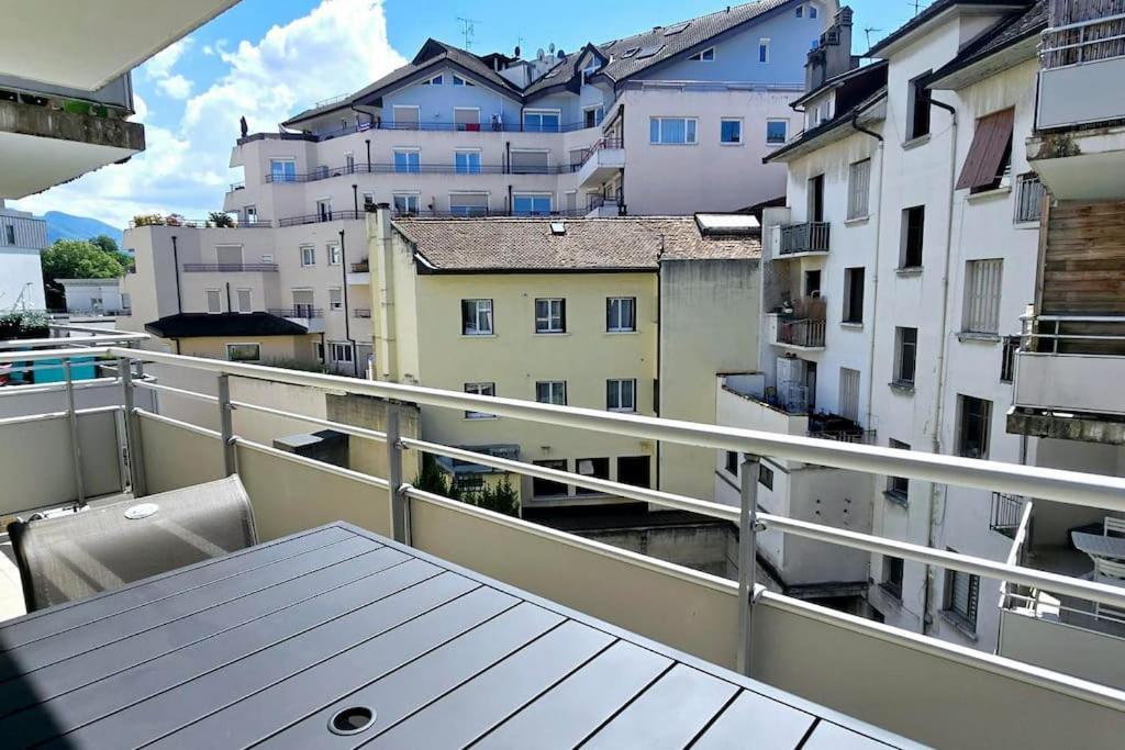Le Jeremy Avec Parking Souterrain Apartamento Thonon-les-Bains Exterior foto